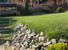 Borowikowe Zacisze drewniane domy z kominkami