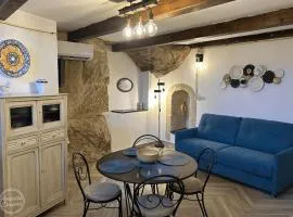 Remarkable Medieval Clifftop Apartment with Panoramic Sea Views to Stromboli Beautifully Restored and Fully Equipped