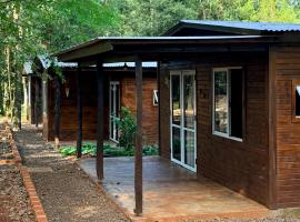 Cabañas Bruma de Monte、エル・ソベルビオのホテル