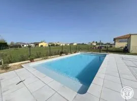 Maison avec piscine et clim - 4 pers. - FR-1-616-553