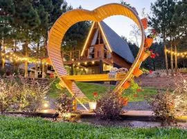 Cabana em Gramado c/ Jacuzzi vista p/ serra