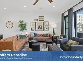 Be A Nomad - 5BR Golf Simulator - Jacksonville Beach - Walk to Pier
