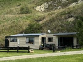 Lime Ridge Farm Cottage, hotel em Fairlie