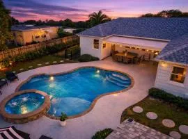 Private Pool Oasis Near DT & Palm Beach w3BR 2BA