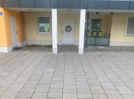 Poing में, होटल Moderne Gartenwohnung nahe Messe und Flughafen München