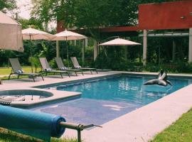 Quinta del Rocío Casa Tropical en Ticuman, отель в городе Тикуман