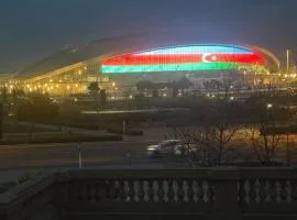 Уютная студия в центре с видом на бульвар