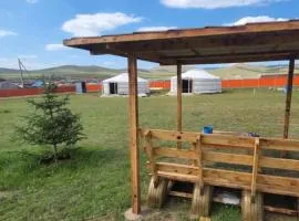 Two yurts healing camp
