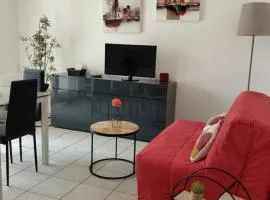 SUPERBE APPART AVEC JARDIN ET PISCINE