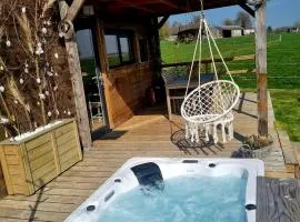 Tiny housse serenity avec jacuzzi et piscine