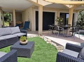 Maison plain pied 80m plage Porto Pollo