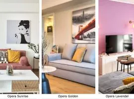 Ospitalier Piata Operei - Sunrise - Golden - Lavendel