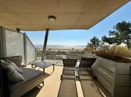 Appartement luxe 2 chambres, balcon, accès plage, piscine, animaux admis, parking - FR-1-194-236