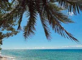 Beachfront house with private pool, Lobo Batangas, hotel din Lobo