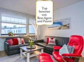 Techt bi Strön 4 Sterne TOP-Fewo 2 WC Sauna Balkon Strand 5 Min Zentrum