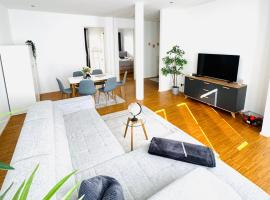 NIRO I Design City Apartment, modern, ebenerdig, 3 Schlafzimmer, hotel en Weinheim