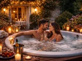 Jacuzzi privatif et diner aux chandelles & et nuit romantique avec petit déjeuner proche de Carcassonne