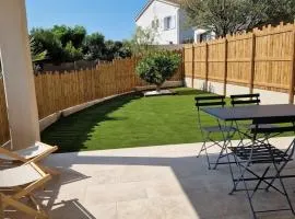 Appartement 4 personnes 2 chambres avec jardin