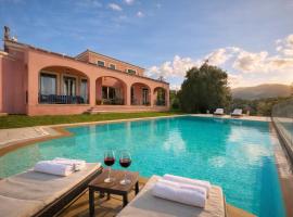 Villa Olea Corfu - Private Pool & Panoramic Views, Hotel in Perama