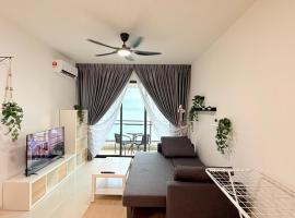 Seaview 8Pax 2B1R Condo Forest City duty free shop 4D-1206, hotel v destinaci Gelang Patah