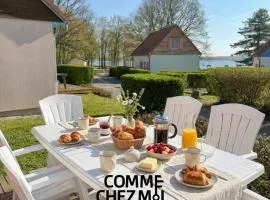 Maison Aux Lits du Lac avec Vue Plage pour 2 à 6 personnes