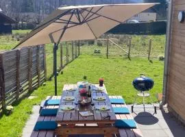 Gîte Chez Marguerite au Ménil Jardin Terrasse