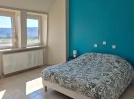 Gîte jusqu'à 8 personnes, 4 chambres