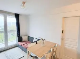 Chambre confortable - appartement lumineux - salle de bain partagée - P5 chambres 3