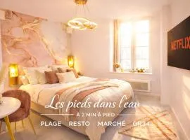 MRODBNB - Escapade Romantique - Appart Neuf- 25m Plage & Resto - Ciné - Popcorn - Ciel de Pluie XXL