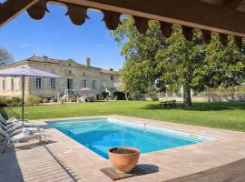 Splendide Domaine du Galet, entre vignes et rivière, hôtel à Libourne