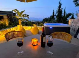 Celeste Sea View with jacuzzi and BBQ