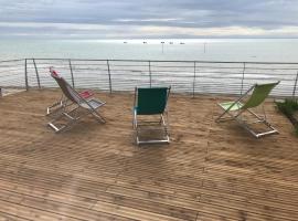 L'hermitage, Villa Front De Mer, hotel i Pirou