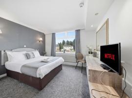 The Greyhound Hotel, hotel a Leigh