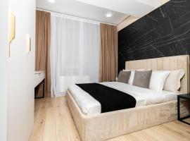 Brand New Flat Near Cafes and Shops Full Ameneties โรงแรมในคีชีเนา