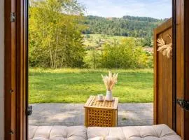 Alpenstudio Sachrang - Terrasse & Bergblick - Ruhe & Natur pur