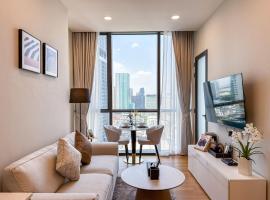 Bangkok Luxury New Condo Siam Paragon Walk to BTS, hotel di Pratunam