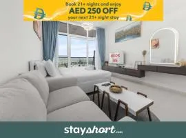 Free housekeeping visits during your stay - StayShort - Studio in Damac Hills Sleeps 2 with Balcony