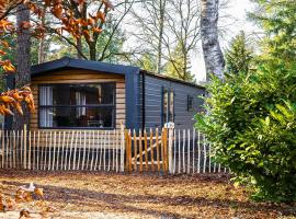 Chalet met 3 slaapkamers in bosrijke omgeving, hotel v destinácii Doornspijk