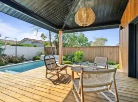 Villa design, charme avec piscine