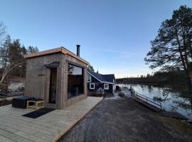 Hamsun Panorama med sauna, Hotel in Åmli