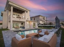 Luxury Cocoa Beach Oceanview Beach House Heated Private Pool, Spa & Beach Access Sleeps 12