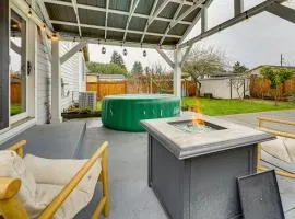 Patio Oasis! Contemporary Tacoma Hideout