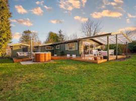 Sommerhusidyl med vildmarksbad, strand og udebruser, hotell sihtkohas Jægerspris