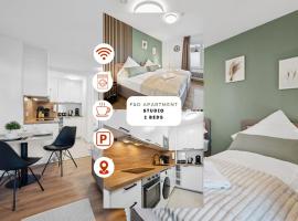 F&D Studio Apartment mit Parkplatz, Hotel in Asperg