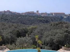 Villa A Macchia, piscine et vue sur Bonifacio