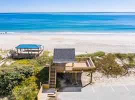 The Bungalows D- Beachfront - Dog Friendly - Gazebo - Bikes, hotel a Surf City