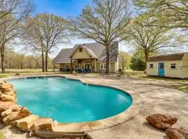 1 Mi to Lake Fork! Countryside Escape with Pool