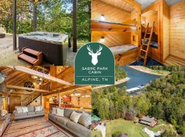 Alpine 8 Br Lodge - Hot Tub Fire Pit Ping Pong, hotel di Alpine