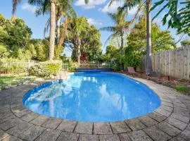 Relax Refresh Rejuvenate Pool Cabin Garden Tree house Vintage charm