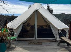 Winery Yurt near Sequoia and Kings Canyon National Parks, hotel em Dunlap
